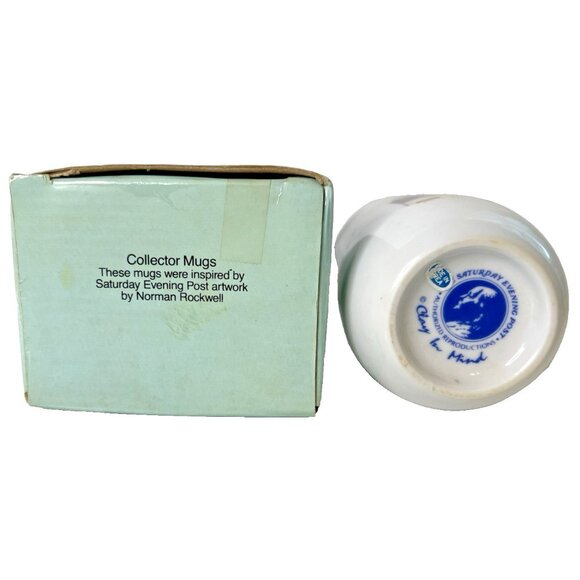 Norman Rockwell 1986 Saturday Evening Post Collection "Before The Shot" Collecti - Picture 5 of 12